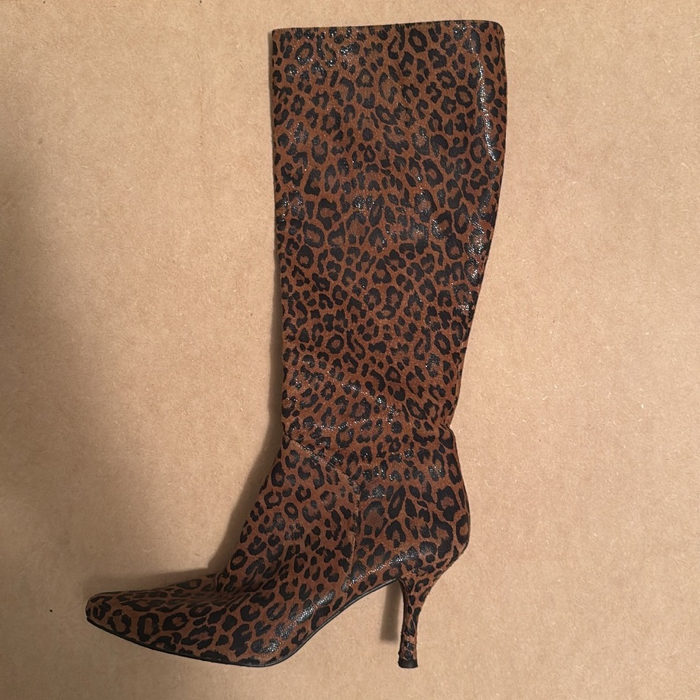 Stuart Weitzman Cheetah Print Boot NWOT
